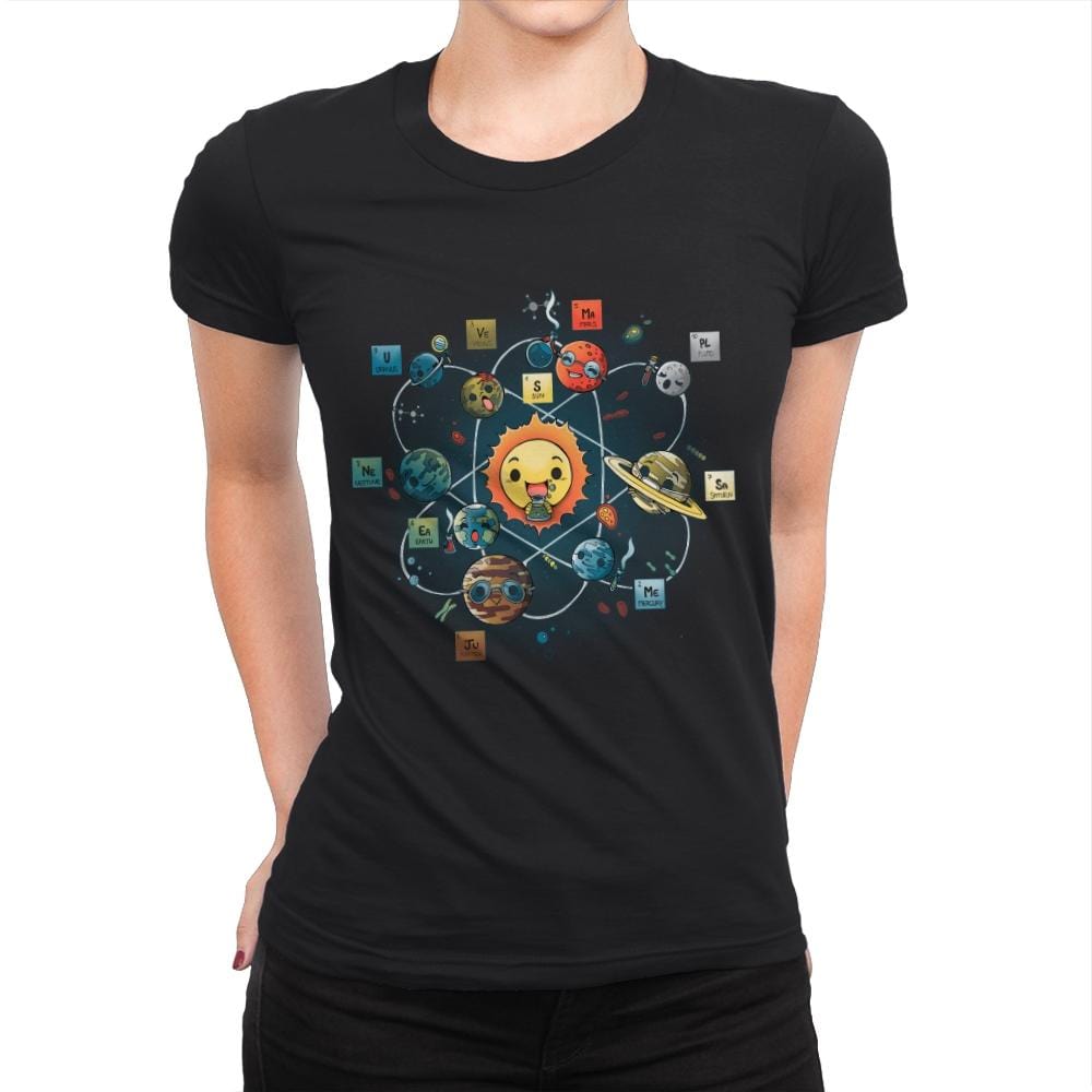Chemical System - Womens Premium T-Shirts RIPT Apparel Small / Black
