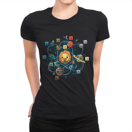 Chemical System - Womens Premium T-Shirts RIPT Apparel Small / Black