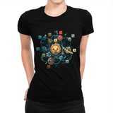 Chemical System - Womens Premium T-Shirts RIPT Apparel Small / Indigo