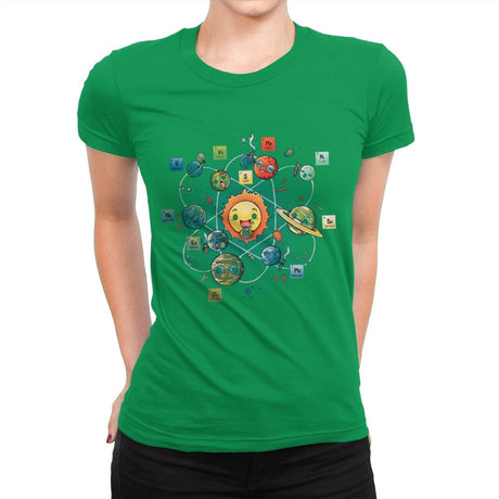 Chemical System - Womens Premium T-Shirts RIPT Apparel Small / Kelly Green
