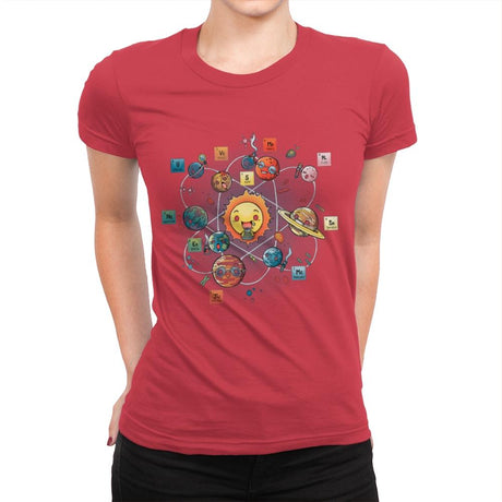 Chemical System - Womens Premium T-Shirts RIPT Apparel Small / Red