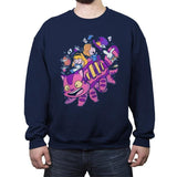 Cheshire Bus - Crew Neck Sweatshirt Crew Neck Sweatshirt RIPT Apparel Small / Navy