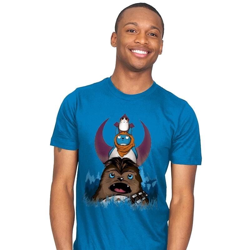 Chewtoro & Friends - Mens T-Shirts RIPT Apparel Small / Turquoise