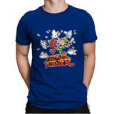 Chicken Fighter - Mens Premium T-Shirts RIPT Apparel Small / Royal