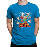 Chicken Fighter - Mens Premium T-Shirts RIPT Apparel Small / Turqouise