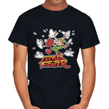 Chicken Fighter - Mens T-Shirts RIPT Apparel Small / Black