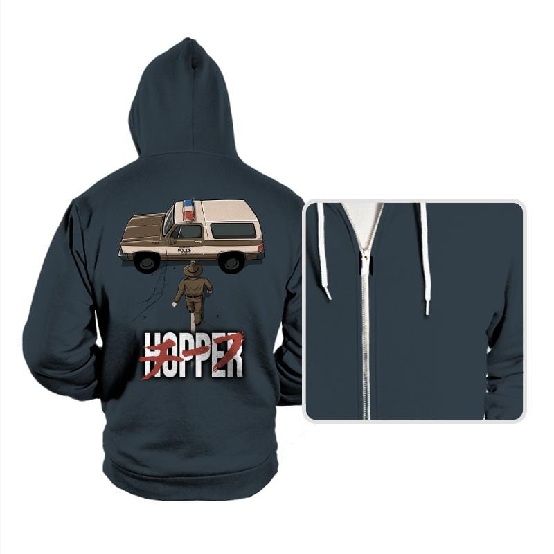 Chief Hopper - Hoodies Hoodies RIPT Apparel