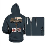 Chief Hopper - Hoodies Hoodies RIPT Apparel Small / Dark Gray