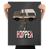 Chief Hopper - Prints Posters RIPT Apparel 18x24 / Charcoal