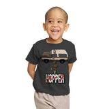 Chief Hopper - Youth T-Shirts RIPT Apparel X-small / Charcoal