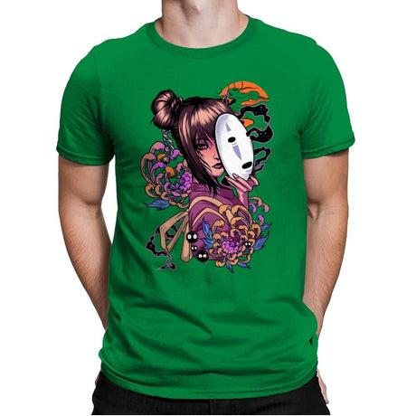 Chihiro Spirit - Mens Premium T-Shirts RIPT Apparel Small / Kelly