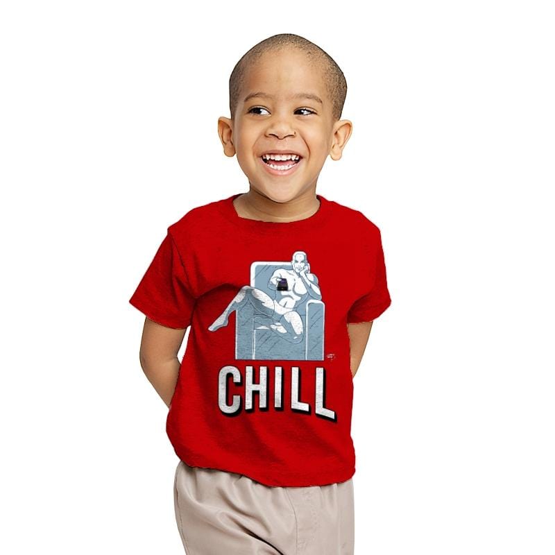 Chill - Youth T-Shirts RIPT Apparel X-small / Red