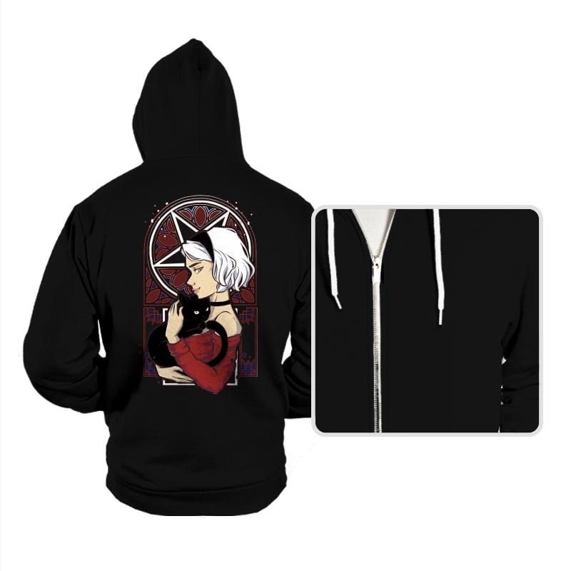 Chilling Teen Witch - Hoodies Hoodies RIPT Apparel