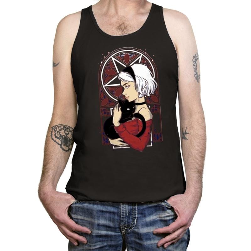Chilling Teen Witch - Tanktop Tanktop RIPT Apparel