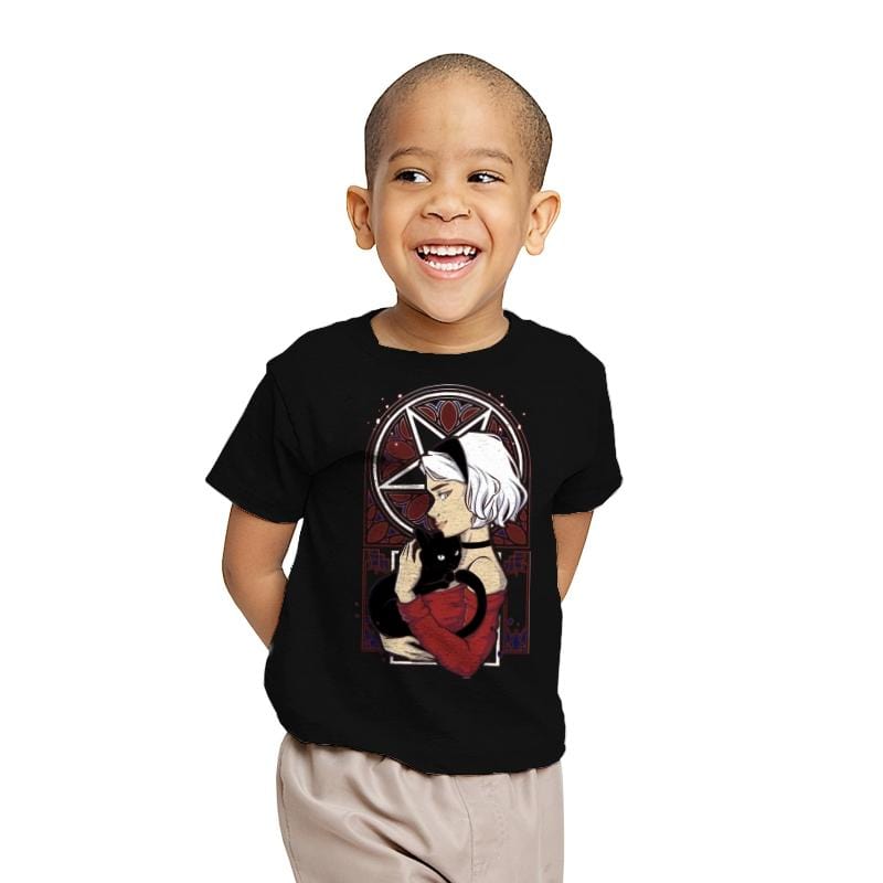 Chilling Teen Witch - Youth T-Shirts RIPT Apparel