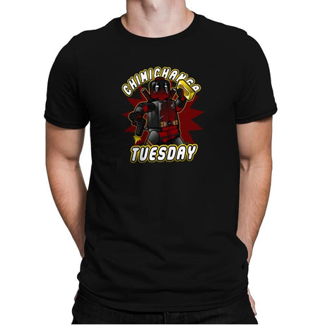 Chimichanga Tuesday Exclusive - Mens Premium T-Shirts RIPT Apparel Small / Black