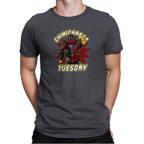 Chimichanga Tuesday Exclusive - Mens Premium T-Shirts RIPT Apparel Small / Heavy Metal