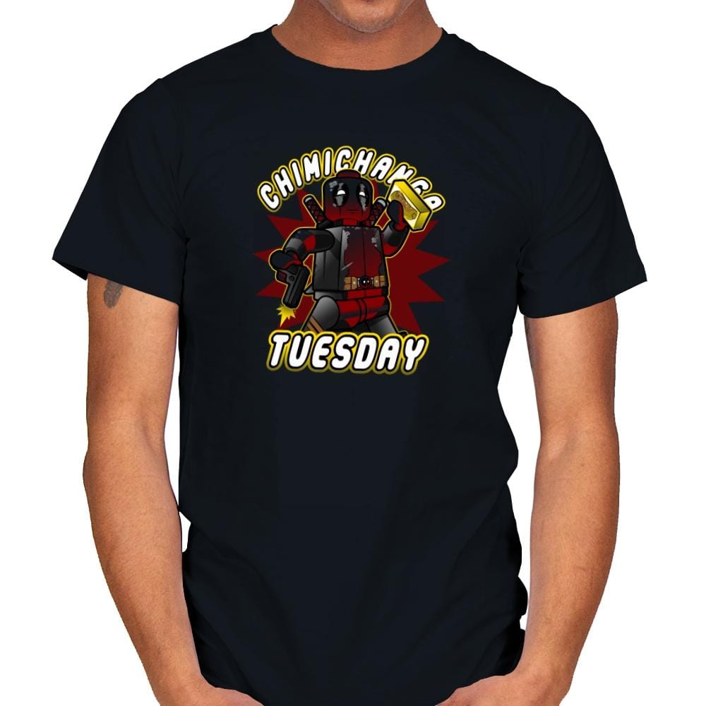 Chimichanga Tuesday Exclusive - Mens T-Shirts RIPT Apparel Small / Black