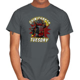 Chimichanga Tuesday Exclusive - Mens T-Shirts RIPT Apparel Small / Charcoal