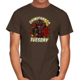 Chimichanga Tuesday Exclusive - Mens T-Shirts RIPT Apparel Small / Dark Chocolate