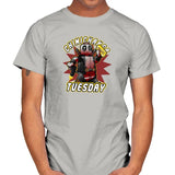 Chimichanga Tuesday Exclusive - Mens T-Shirts RIPT Apparel Small / Ice Grey