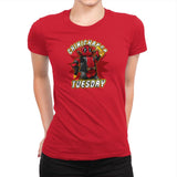 Chimichanga Tuesday Exclusive - Womens Premium T-Shirts RIPT Apparel Small / Red