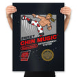 Chin Music - Best Seller - Prints Posters RIPT Apparel 18x24 / Black