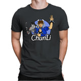Chinese Fighter - Mens Premium T-Shirts RIPT Apparel Small / Heavy Metal