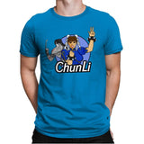 Chinese Fighter - Mens Premium T-Shirts RIPT Apparel Small / Turqouise