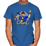 Chinese Fighter - Mens T-Shirts RIPT Apparel Small / Royal