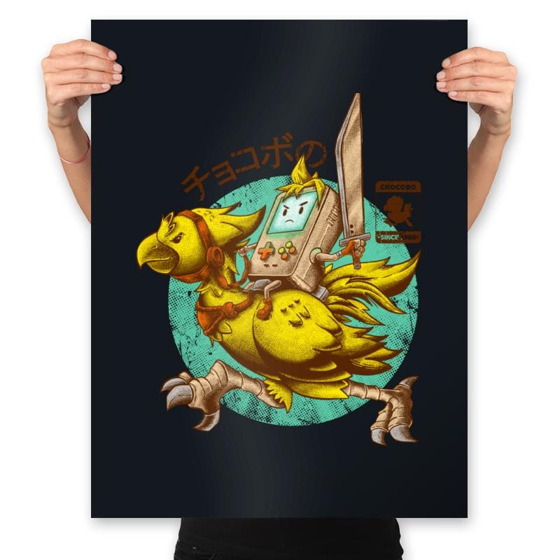 Chocobo's since 1988 - Prints Posters RIPT Apparel 18x24 / Black