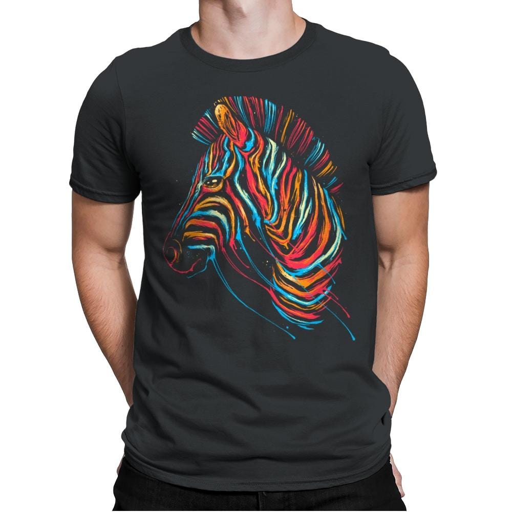 Choose To Be Colorful - Mens Premium T-Shirts RIPT Apparel Small / Heavy Metal