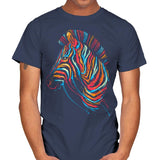 Choose To Be Colorful - Mens T-Shirts RIPT Apparel Small / Navy