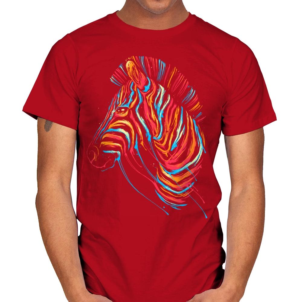 Choose To Be Colorful - Mens T-Shirts RIPT Apparel Small / Red