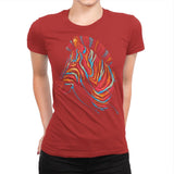Choose To Be Colorful - Womens Premium T-Shirts RIPT Apparel Small / Red