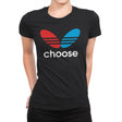 Choose - Womens Premium T-Shirts RIPT Apparel Small / Black