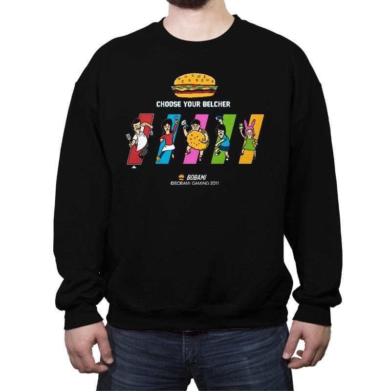 Choose Your Belcher - Crew Neck Sweatshirt Crew Neck Sweatshirt RIPT Apparel