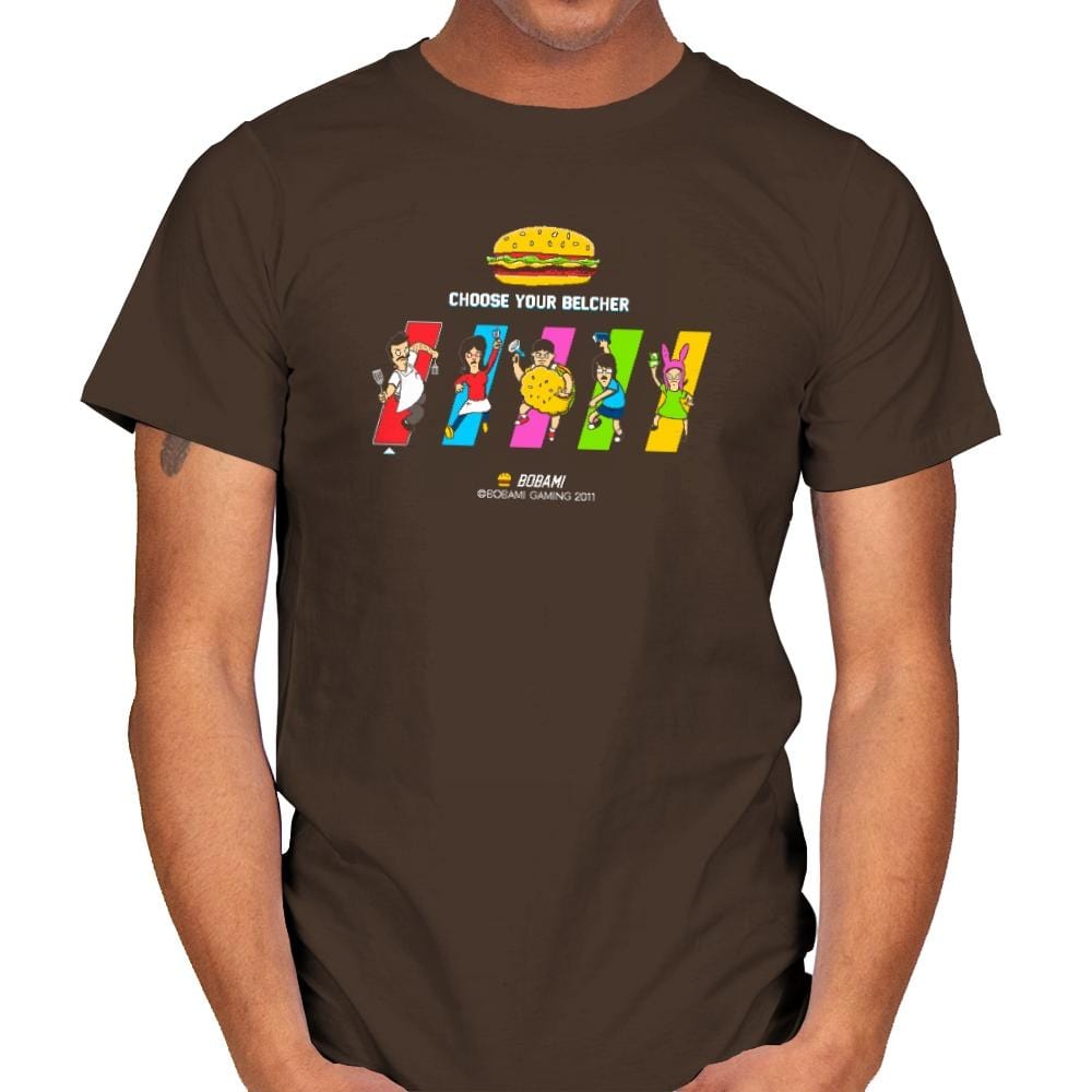 Choose Your Belcher Exclusive - Mens T-Shirts RIPT Apparel Small / Dark Chocolate