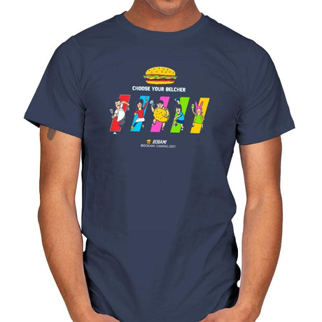 Choose Your Belcher Exclusive - Mens T-Shirts RIPT Apparel Small / Navy