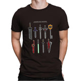 Choose Your Weapons - Mens Premium T-Shirts RIPT Apparel Small / Dark Chocolate