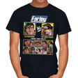 Chris Farley Fighter - Mens T-Shirts RIPT Apparel Small / Black