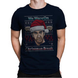 Christmas Break Up - Mens Premium T-Shirts RIPT Apparel Small / Midnight Navy