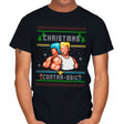 Christmas Contrassic - Mens T-Shirts RIPT Apparel Small / Black