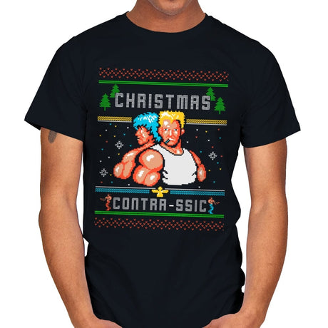 Christmas Contrassic - Mens T-Shirts RIPT Apparel Small / Black