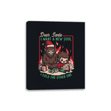 Christmas Demon Pact - Canvas Wraps Canvas Wraps RIPT Apparel 8x10 / Black