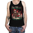 Christmas Demon Pact - Tanktop Tanktop RIPT Apparel X-Small / Black