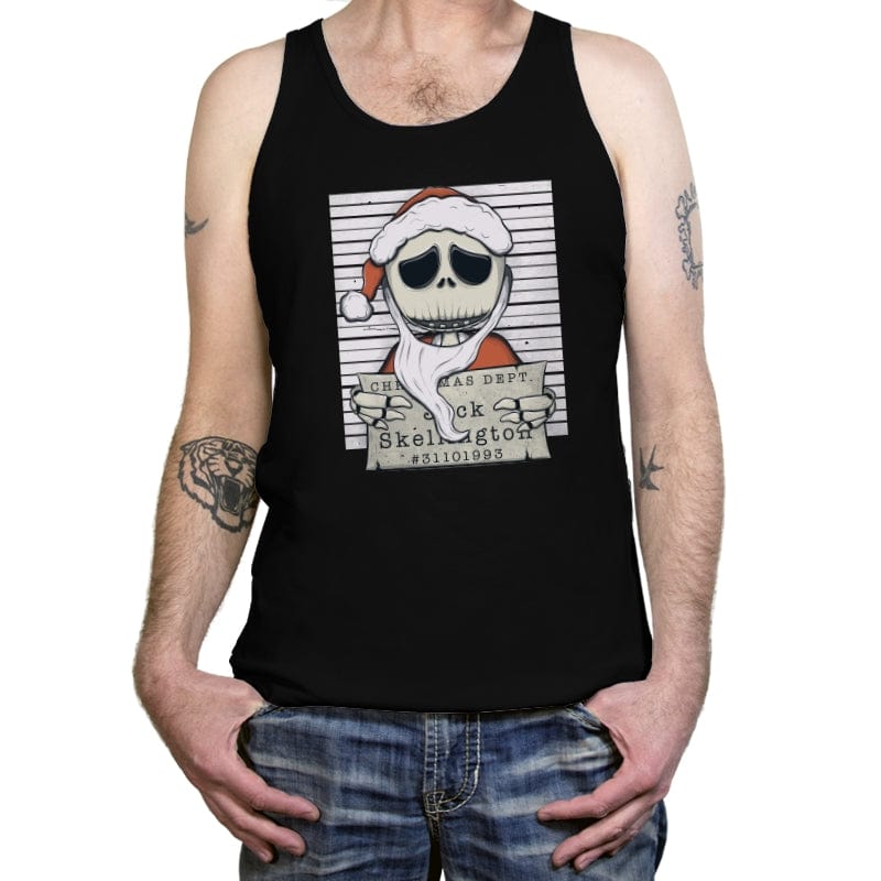 Christmas Dept. - Tanktop Tanktop RIPT Apparel X-Small / Black