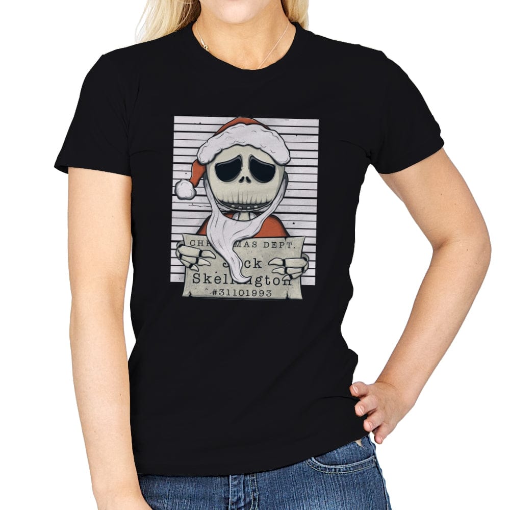 Christmas Dept. - Womens T-Shirts RIPT Apparel Small / Black