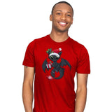 Christmas Dragon - Mens T-Shirts RIPT Apparel Small / Red