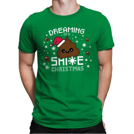 Christmas Dreaming - Mens Premium T-Shirts RIPT Apparel Small / Kelly